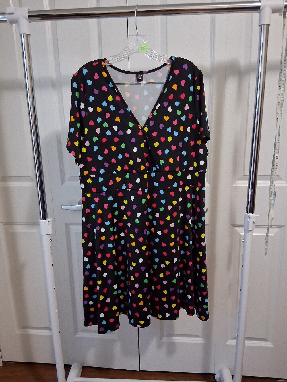 Shein Heart Print Dress